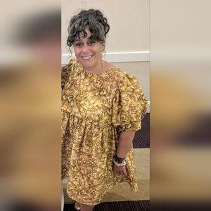 Kika Vargas Floral Dress